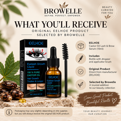 BROWELLE™ - Castor Oil Lash & Brow Serum