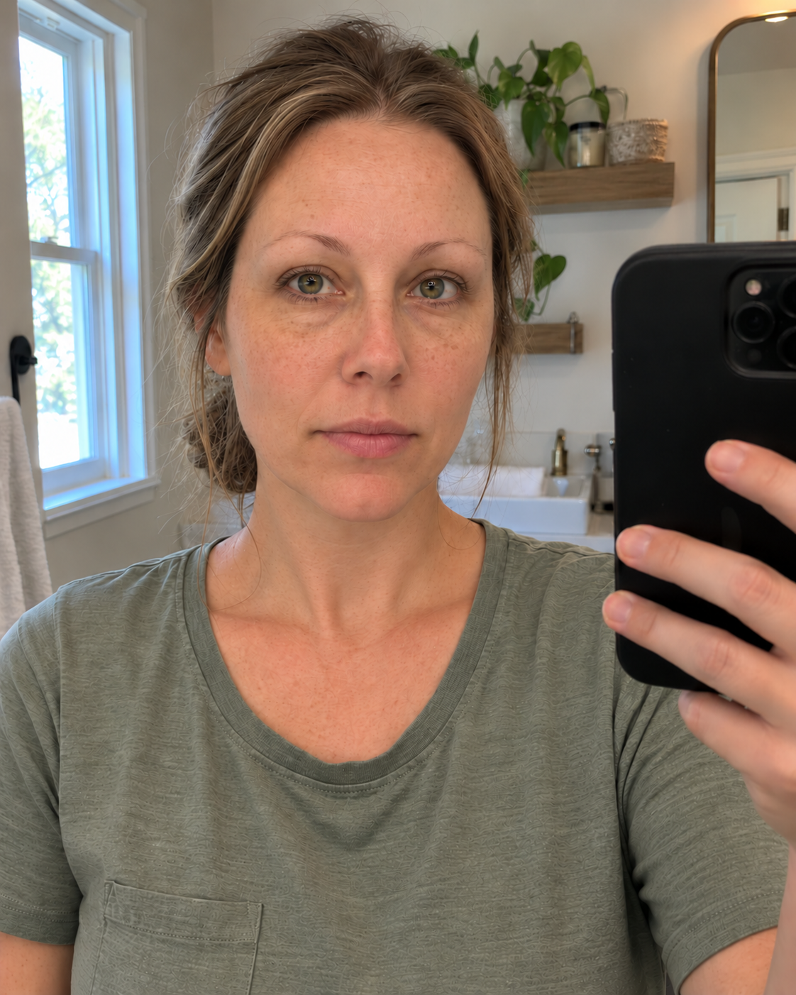 Before eyebrow result